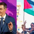 El festejo de Lamine Yamal con la bandera de Palestina