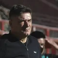 Marcelo Straccia, DT de Always Ready, en el partido ante el Tigre.