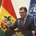 El presidente de Bolivia, Rodrigo Paz.