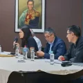 Reunión de la CTEUB y los ministros de Estado.