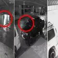 Imágenes de video muestran a un sujeto colocando un explosivo en el vehículo del fiscal.