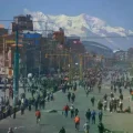 Las movilizaciones mantienen paralizada a la ciudad de El Alto.