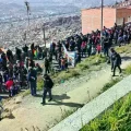 La marcha de afines a Evo Morales ingresa este lunes a la ciudad de La Paz
