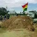 Cierre de caminos en San Julián