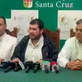 Dirigentes del Comité pro Santa Cruz