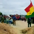 Bloqueo en el municipio de San Julián