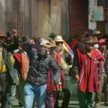 La violencia marcó la jornada de protesta en La Paz | Foto: APG