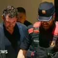 Jonathan Andic, de 43 años (izquierda), fue detenido por la policía catalana el martes