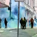 Imagen referencial de los conflictos en La Paz
