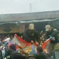 La Policía realizó el levantamiento del cuerpo del hombre asesinado