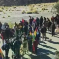 El bloqueo en Sivingamayu, en el municipio de San Lucas, Chuquisaca.