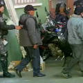 Algunas de las personas que fueron llevadas a dependencias policiales
