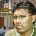 El senador por Alianza Unidad, Nilton Condori.