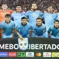Formación inicial de Bolívar para el lance en el Maracaná.