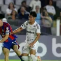 Miguel Terceros durante el partido con San Lorenzo.
