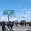 Intento de desbloqueo en El Alto