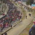 Marchistas aseguran que es “pacífica” esta nueva protesta, tras los hechos de violencia del lunes.