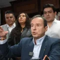 El expresidente Jorge Tuto Quiroga se pronunció este viernes en La Paz.