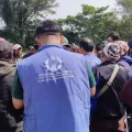 Una delegación de la Defensoría del Pueblo llegó hasta el punto de bloqueo en San Julián