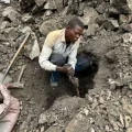 Un minero en la República Democrática del Congo en 2023.