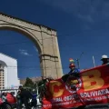 Sectores afines al evismo realizaron manifestaciones en La Paz