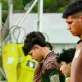Jugadores de Oriente Petrolero en la práctica enfocandose en Blooming.