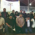 Dirigentes cívicos participaron en una jornada de oración en el Cristo Redentor, donde pidieron paz, unidad y pacificación.