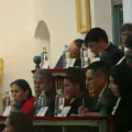 El Senado sesiona en la Casa de la Libertad, en Sucre.