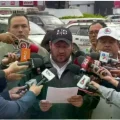 Stello Cochamanidis, presidente del Comité pro Santa Cruz, convoca a la ciudadanía este lunes. Foto: Captura de video
