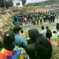 Vigilia en exteriores de la Novena División Militar