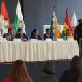 El presidente Rodrigo Paz en el Consejo Económico y Social.