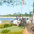 Policía llega a inspeccionar la escena del crimen en San Matías