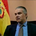 Ernesto Justiniano, viceministro de Defensa Social y Sustancias Controladas. Foto: AFP