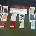 Tras el allanamiento en un inmueble se recuperaron 25 celulares robados
