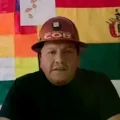 El ejecutivo de la Central Obrera Boliviana (COB), Mario Argollo.
