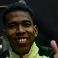 Diego Medina en una anterior concentración de la Selección.