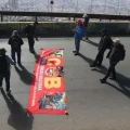 Una movilización de la COB en La Paz.