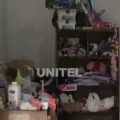 Una de las habitaciones revisadas por los delincuentes