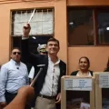 El presidente Rodrigo Paz en las anteriores elecciones.