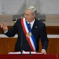 El presidente chileno, José Antonio Kast, presenta su cuenta pública en el Congreso Nacional de Chile, en Valparaíso.