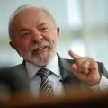Luiz Inacio Lula da Silva, en el palacio de Alvorada.