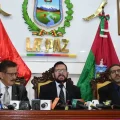 Representantes de la Gobernación de La Paz informaron sobre la declaratoria de estado de emergencia