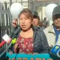 Brígida Mamani, representante de la organización Inquilinos en Acción. Foto: Captura de video