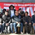El dirigente de la COB, Mario Argollo, participó en el cabildo.