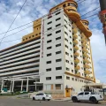 Fachada del edificio de Cimex, una empresa del conglomerado militar Gaesa.