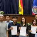 La flamante ejecutiva (al centro) es la primera mujer en ocupar el cargo máximo de la FUL en 146 años de historia.