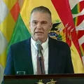 El nuevo ministro de Defensa, Ernesto Justiniano.