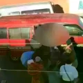 En este vehículo ocurrió la tragedia. Foto: Captura de video