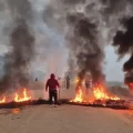 Operativo de desbloqueo en San Julián