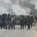Operativo en San Julián